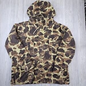 Vintage Columbia Jacket Mens XL Camo Gore-Tex Thinsulate Hooded Parka 90s Huntin